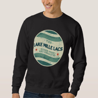 Sudadera Lago Mille Lacs Camping libre de tiburones y sin s
