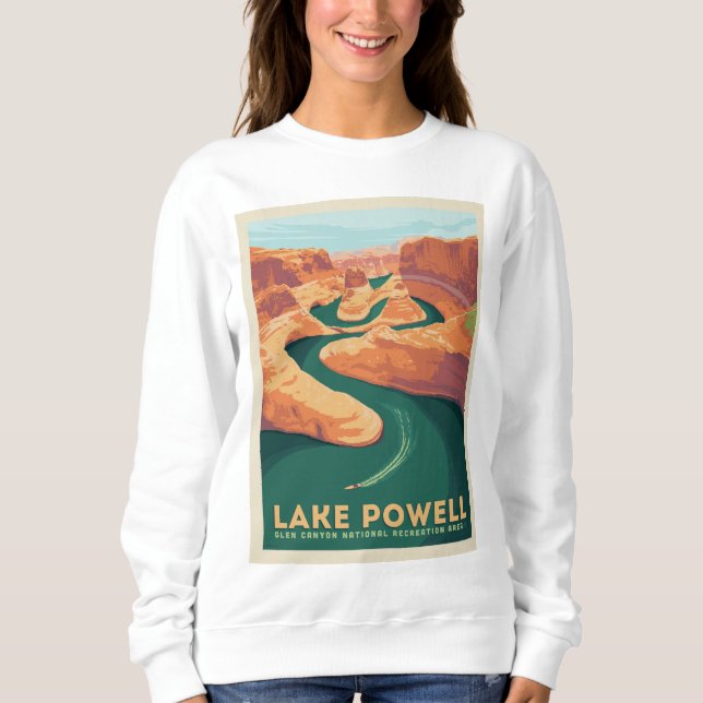 Sudadera Lago Powell | Arizona y Utah (Anverso)