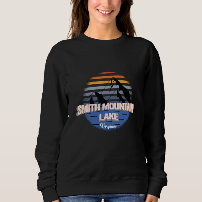 Sudadera Lago Smith Mountain - Virginia - Sunset (Anverso)
