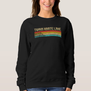 Sudadera Lago Twain Harte California Divertido Pescar Campi