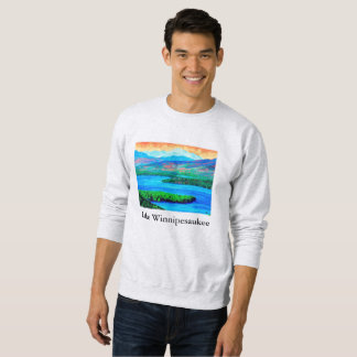 Sudadera Lago Winnipesaukee Sweatshirt, pintura, arte, Swe