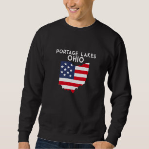 Sudadera Lagos de Portage Ohio EE. UU. Estado América Viaje
