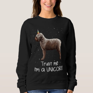 Sudadera Lagotti Romagnoli Confía En Mí Como Perro Unicorni