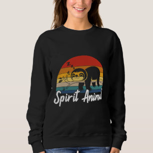 Sudadera Lágrima animal Vintage gente perezosa duerme