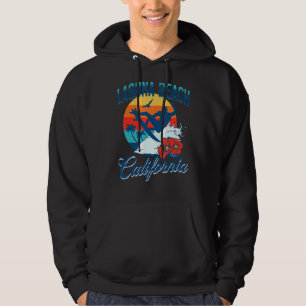 Sudadera Laguna Beach California Surf Summer Vacation Vinta