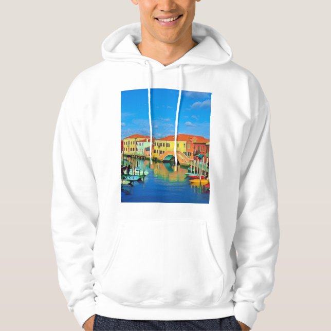 Sudadera Laguna Veneciana - MURANO - panorama (Anverso)