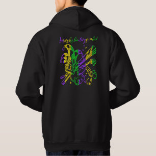 Sudadera Laissez les bon temps tipografía mardi Gras