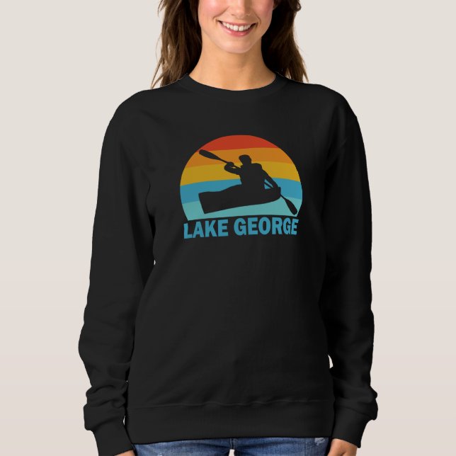 Sudadera Lake George New York Kayak (Anverso)
