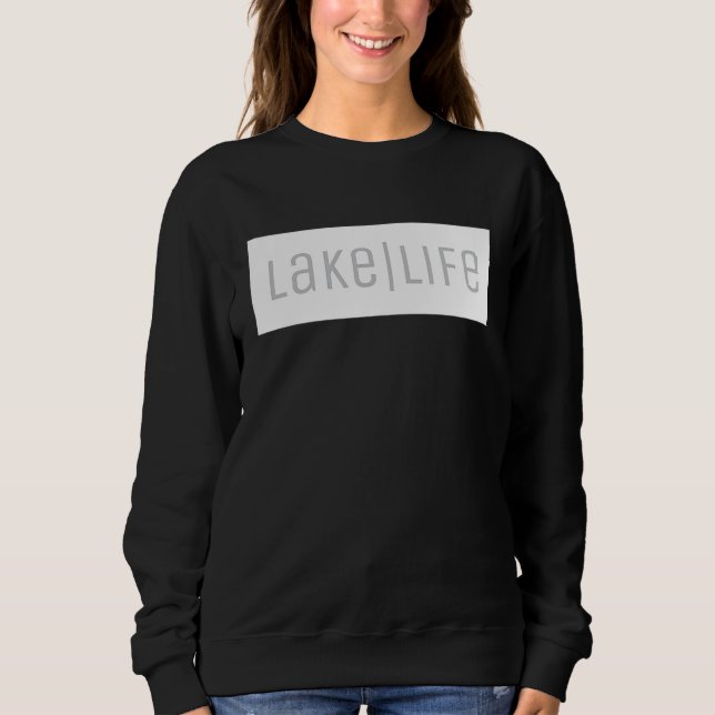 Sudadera Lake Life (Anverso)