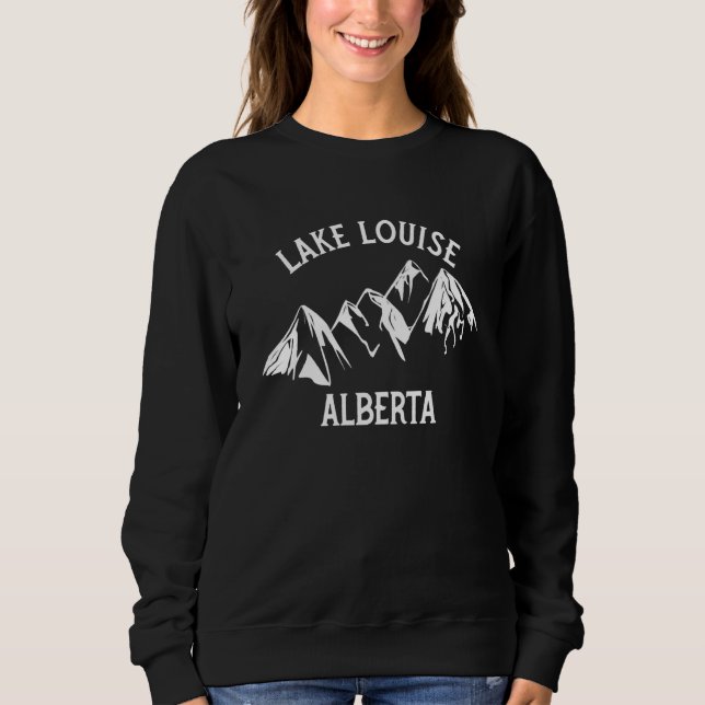 Sudadera Lake Louise Alberta Canada Rocky Mountains (Anverso)