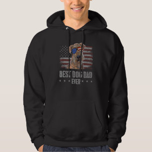 Sudadera Lakeland Terrier Mejor Perro Papá Retro Estadounid