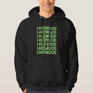 Sudadera Lakewood California Vintage Psychedelic