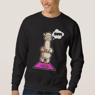 Sudadera Lama Alpaca Yoga Posee Gimnasia Deportiva Ohmmm He