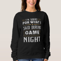Lamento Lo Que Dije Durante La Noche Del Juego