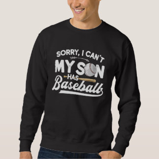 Sudadera Lamento que no pueda mi hijo tener madre de béisbo