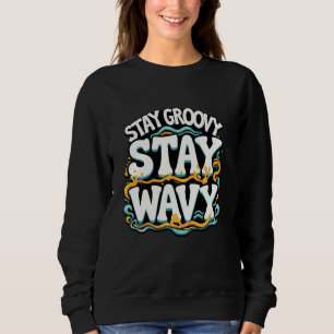 Sudadera Lámpara de lava estética retro vibraciones psicodé