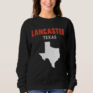Sudadera Lancaster Texas USA State America Travel Textil