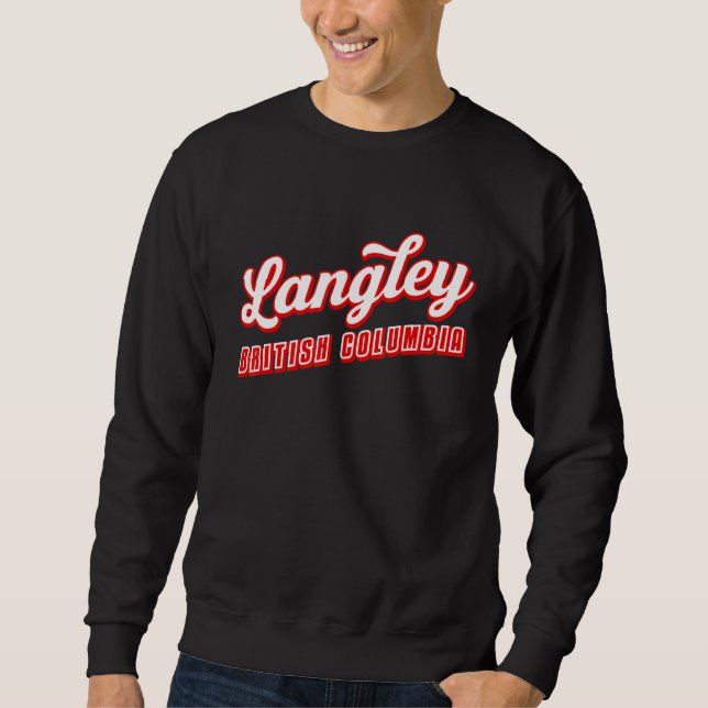 Sudadera Langley Columbia Británica (Anverso)