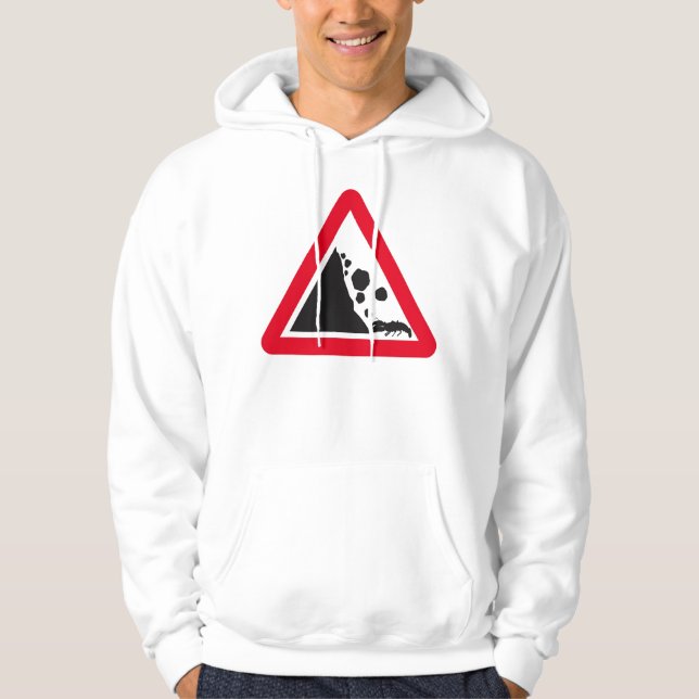 Sudadera Langosta de la caída de la roca (Anverso)