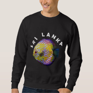 Sudadera Lanka Discus Fish Symphysodon Cichlid - Fresco lin