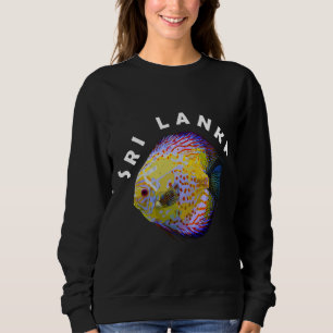 Sudadera Lanka Discus Fish Symphysodon Cichlid - Fresco lin