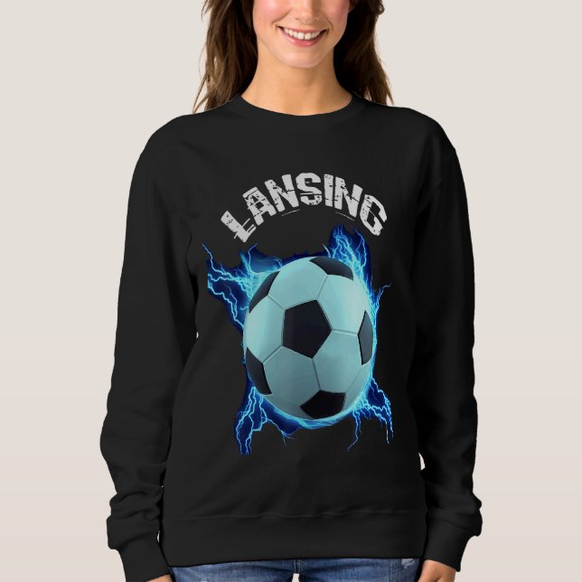 Sudadera Lansing Soccer Retro (Anverso)