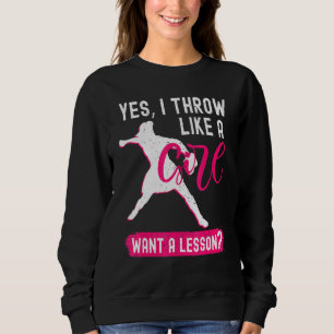 Sudadera Lanzadores Cool Softbol Para Jugadoras Chicas