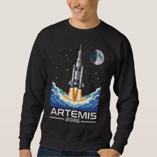 Sudadera Lanzamiento de Artemisa a la Luna