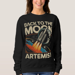 Sudadera Lanzamiento de Artemisa de regreso a la Luna 2026