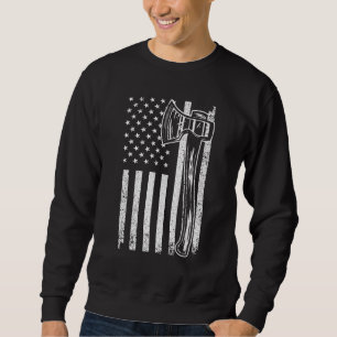 Sudadera Lanzamiento de hacha genial para hombres mujeres l