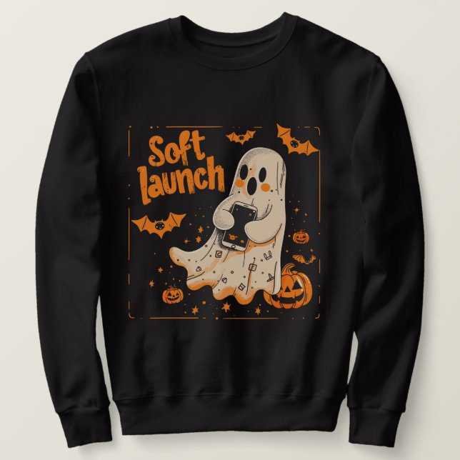 Sudadera Lanzamiento suave | ExDesigner | Halloween (Anverso del diseño)