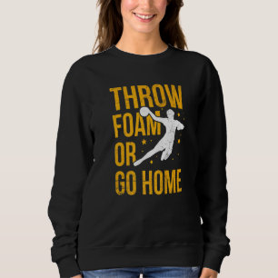 Sudadera Lanzar Espuma O Ir A Casa Para Un Jugador De Dodge