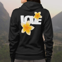 Laos Amor Flor de Frangipani Blanca sobre Negro
