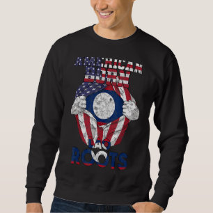 Sudadera Laos Día de la Bandera Laosiana Orgullosa América