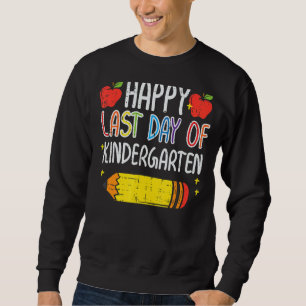 Sudadera Lápiz Apple Feliz Día Pasado De La Escuela De Jard