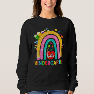 Sudadera Lápiz Arcoíris Maestro de Kinder Alumnos 1er D