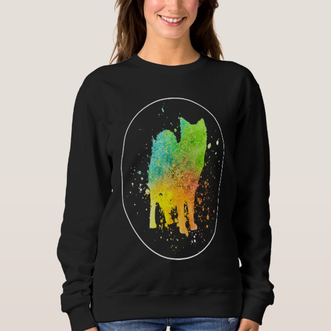 Sudadera Lapphund Finlandés Vintage (Anverso)