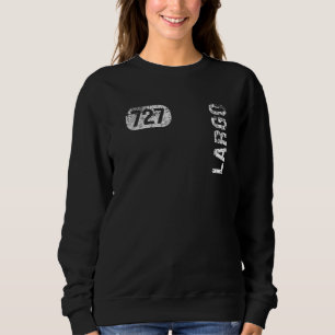 Sudadera Largo Florida 727 Código de Área Vintage Retro  