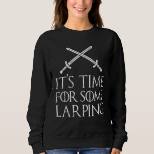 Sudadera Larp Rol Jugando Larping Geek Nerd Larper