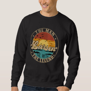 Sudadera LARSEN El Hombre El Mito El Nombre De La Leyenda