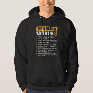 Sudadera Las 10 Principales Reglas De Astrología Del Rótulo