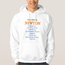 Sudadera las 3 leyes de Newton