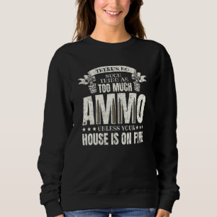 Sudadera Las Ammunizaciones Inspiran Nunca Demasiado Gu Rel