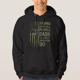 Sudadera Las armas de los hombres no matan a la gente con B