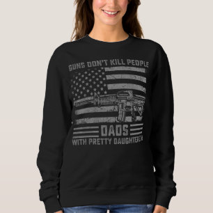 Sudadera Las armas de los hombres no matan a la gente con B