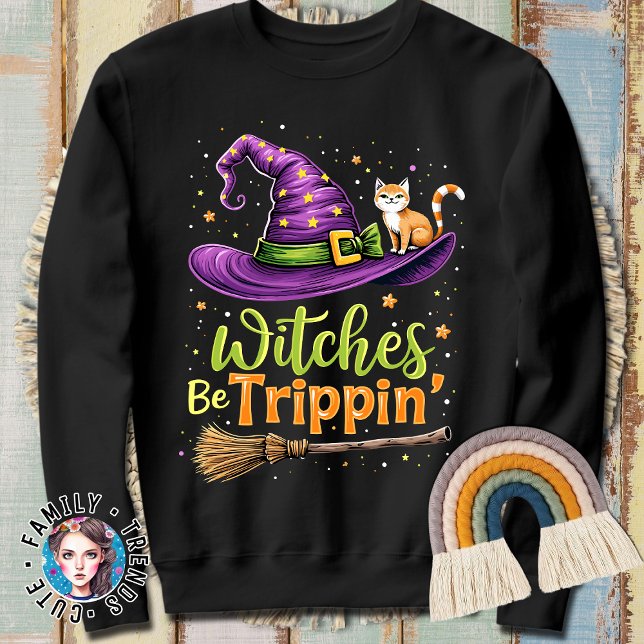 Sudadera Las brujas de Halloween se van a tripar' (Subido por el creador)