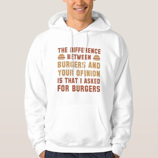 Sudadera Las Burgas Y Tu Opinión (Anverso)