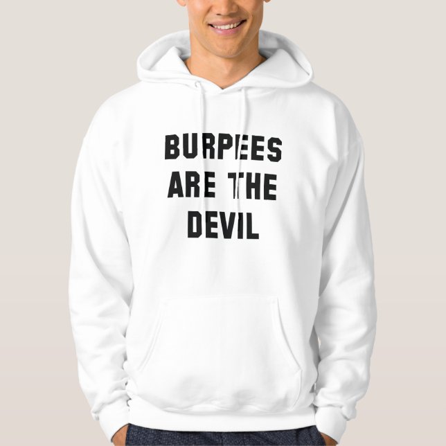 Sudadera Las Burpias Son El Diablo (Anverso)