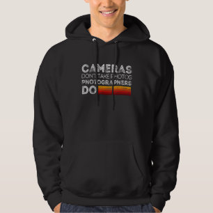 Sudadera Las cámaras no toman fotografías de la foto retro