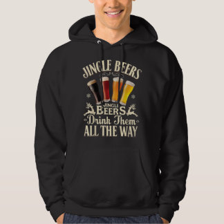 Sudadera Las Cervezas Jingle Las Beben Todo El Tiempo.